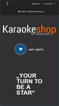 Mobile Screenshot of karaokeshop.eu