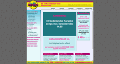 Desktop Screenshot of karaokeshop.nl